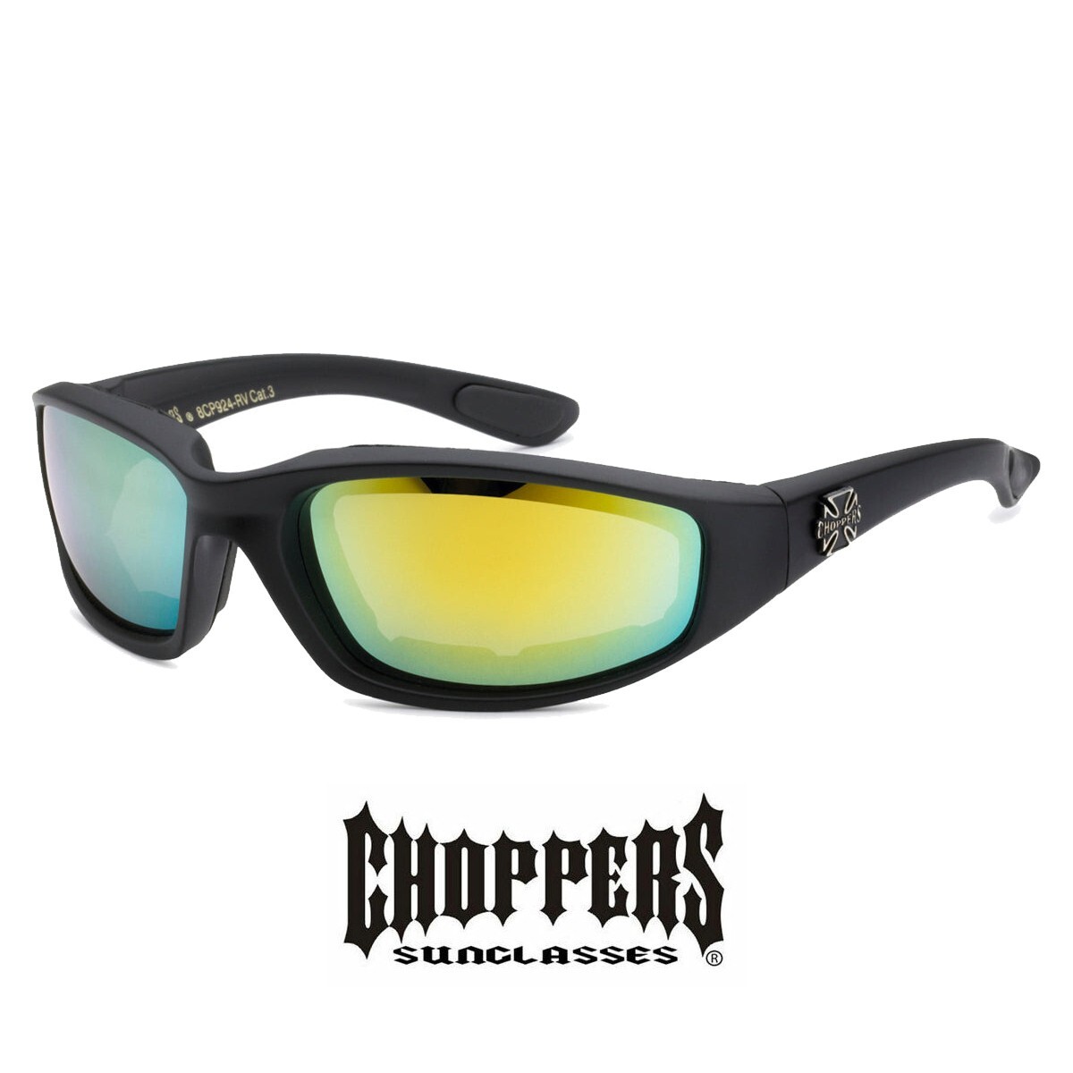 1/3 Pair Motorcycle Sports Biker Riding Glasses Padded Wind Resistant Sunglasses