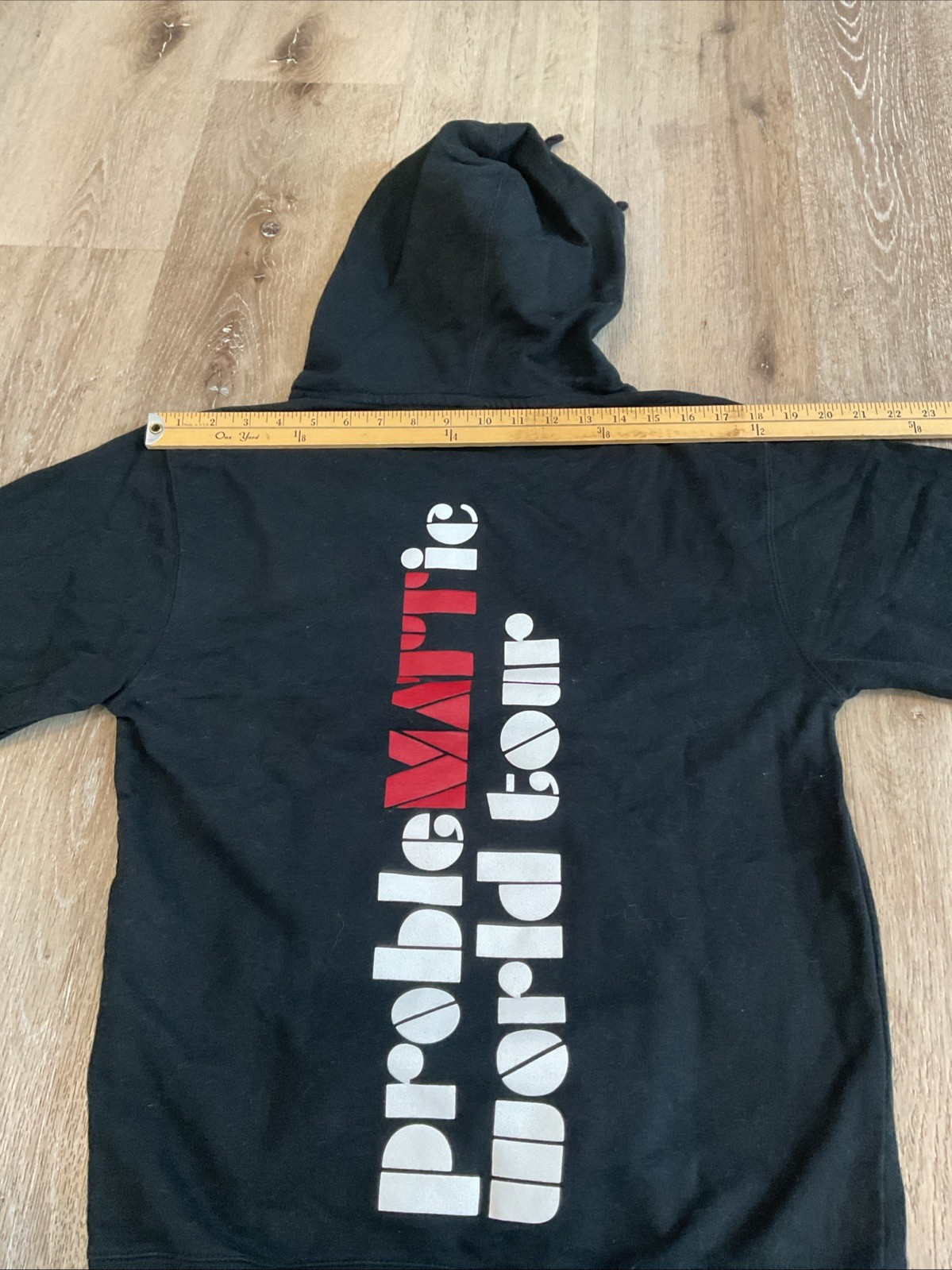 Matt Rife – ProbleMATTic World Tour Hooded Sweatshirt – Black – Size Small