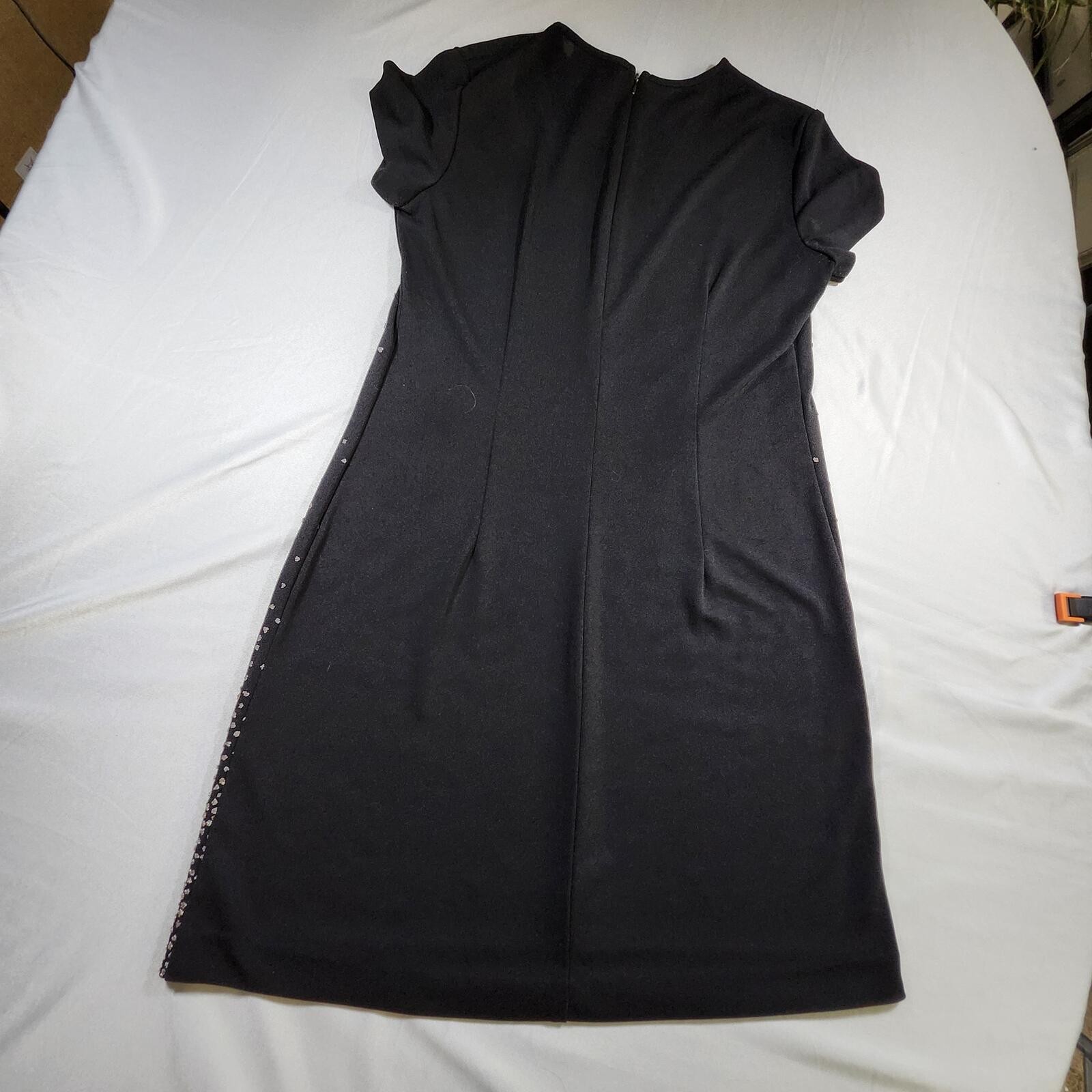 Jeffery and Dara Beaded Sheath Dress