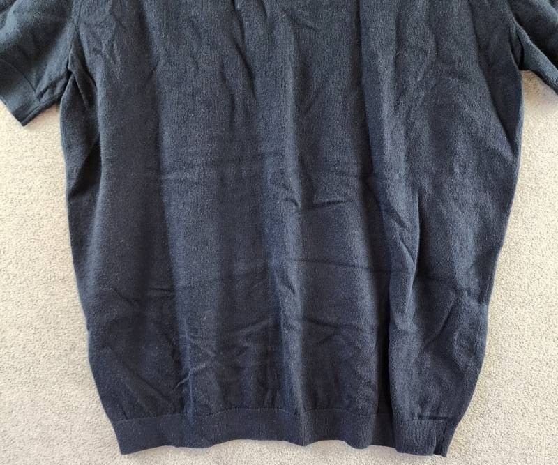 The Men’s Store at Bloomingdale’s Cashmere Blend Sweater Tee M True Navy S/S