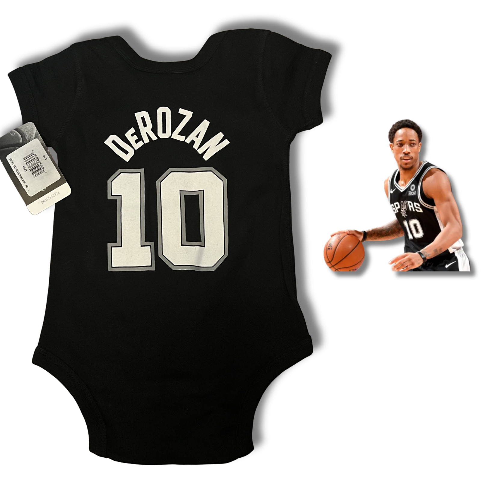 NWT San Antonio Spurs Baby Bodysuit Sizes 6-9 m, 9-12 m, & 12-18 m – Spurs Fans!