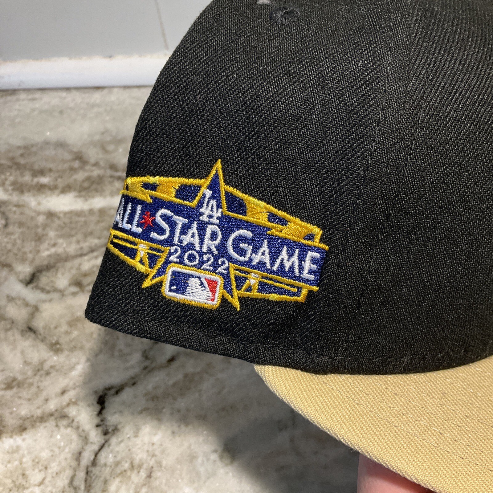 Cleveland Guardians 2022 All Star Patch New Era 59FIFTY 2-Tone Cap Hat 7 3/8