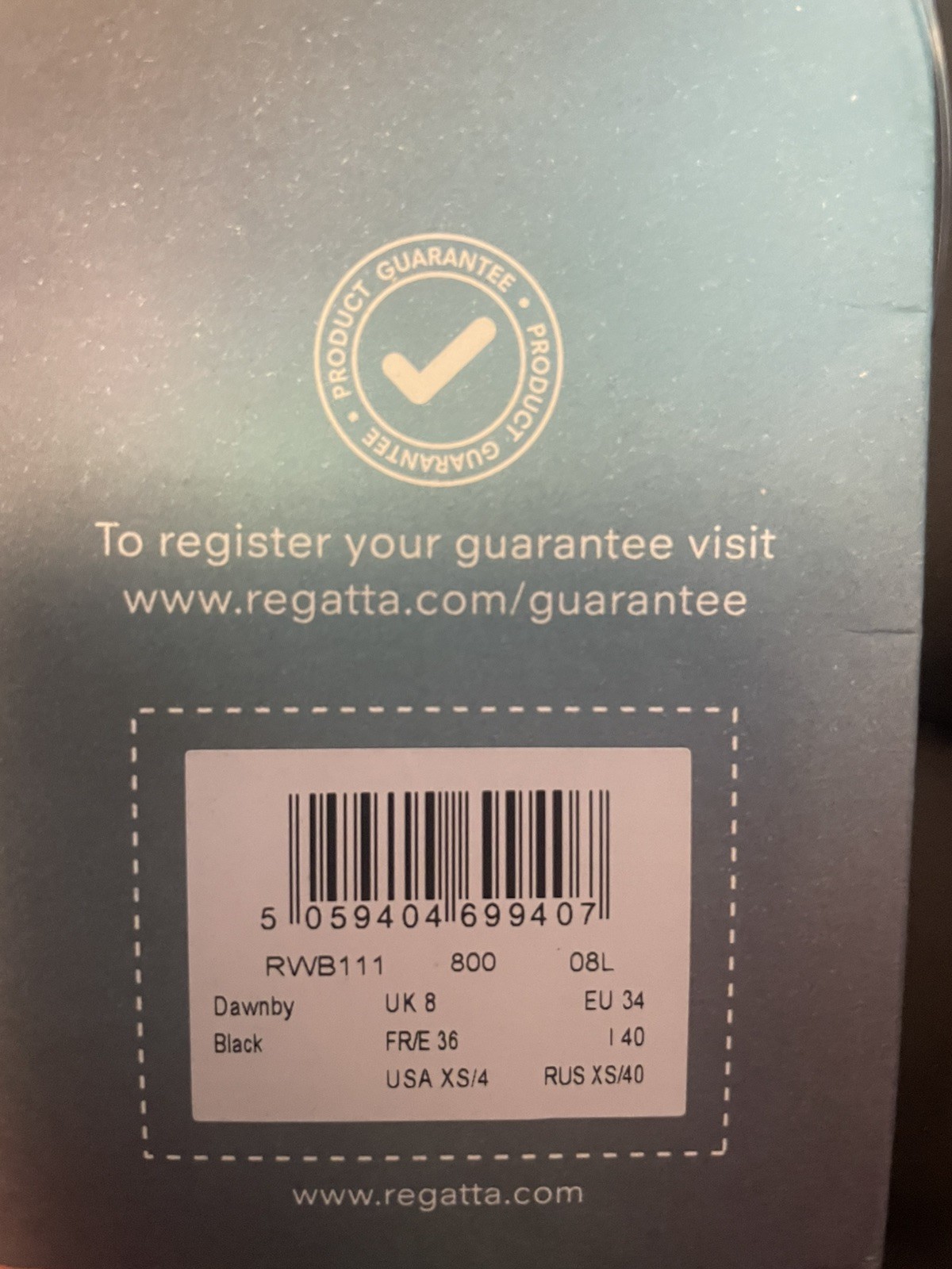 REGATTA Women’s Black Dawnby Padded Gilet – New with Tags – UK 8 EU 36 Small
