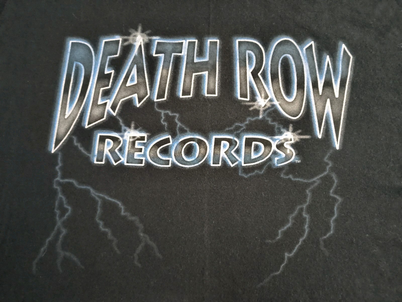 🎤 Vintage Death Row Records T-Shirts – Lot of 2 – Size Large (L) – 100% Cotton