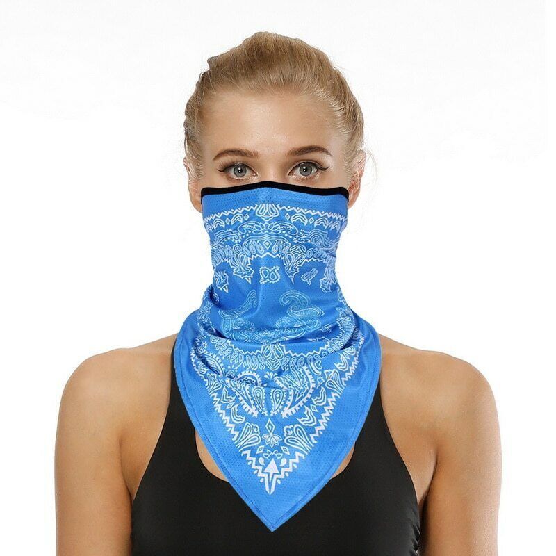 Balaclava UV Protection Face Mask Cycling Sports Neck Gaiter Bandana Cover Scarf
