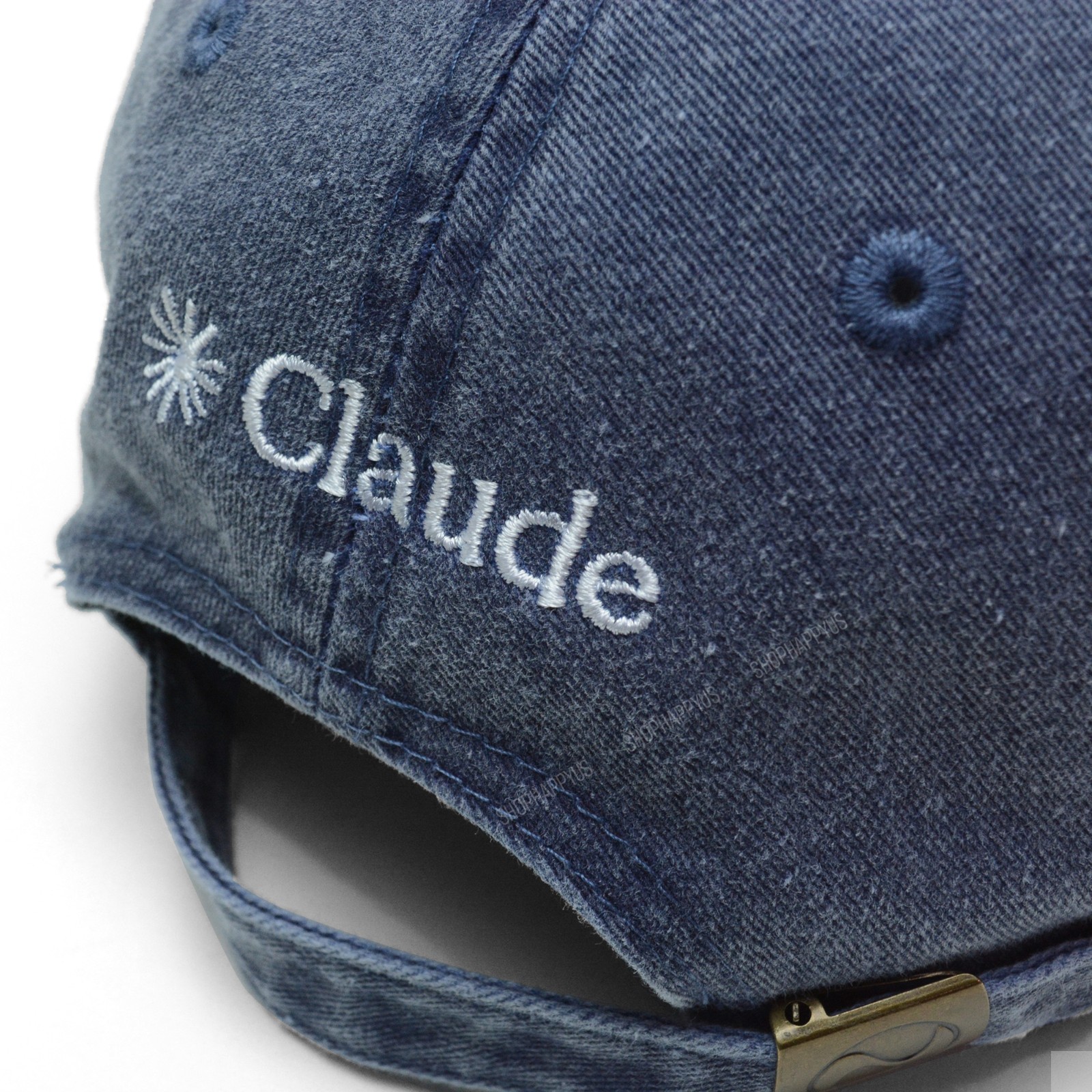 Claude Thinking Navy Blue Baseball Cap Anthropic Classic Dad Hat Adjustable OSFM