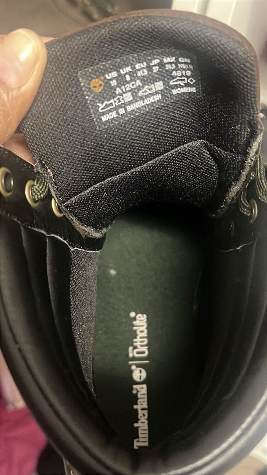 Timberland Wmns 6 Inch Conant Boot ‘Dark Brown’|Size 10