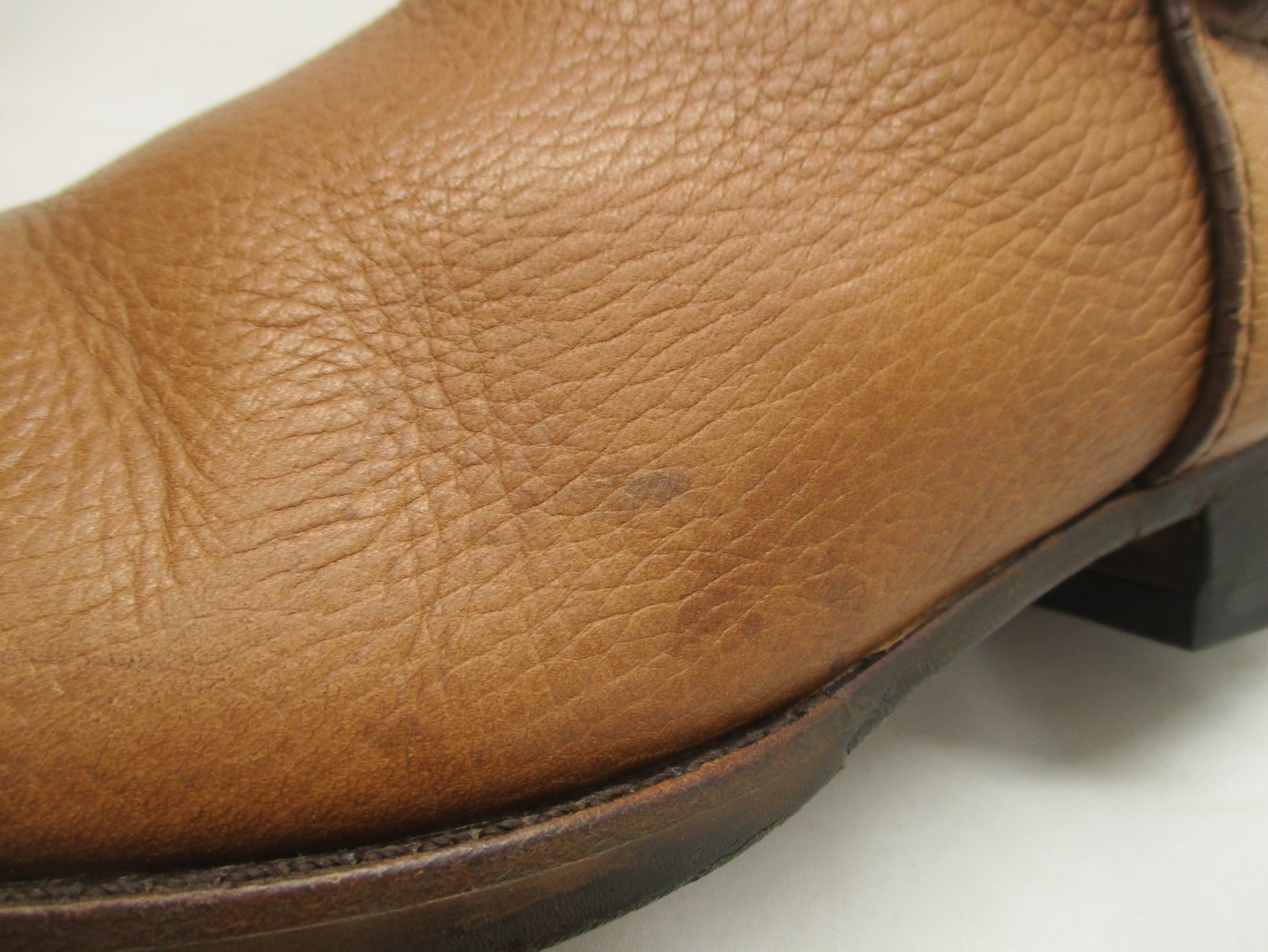 Tory Burch Brown Leather Knee High Zip Riding Boots Womens Sz 6 M style 31128372