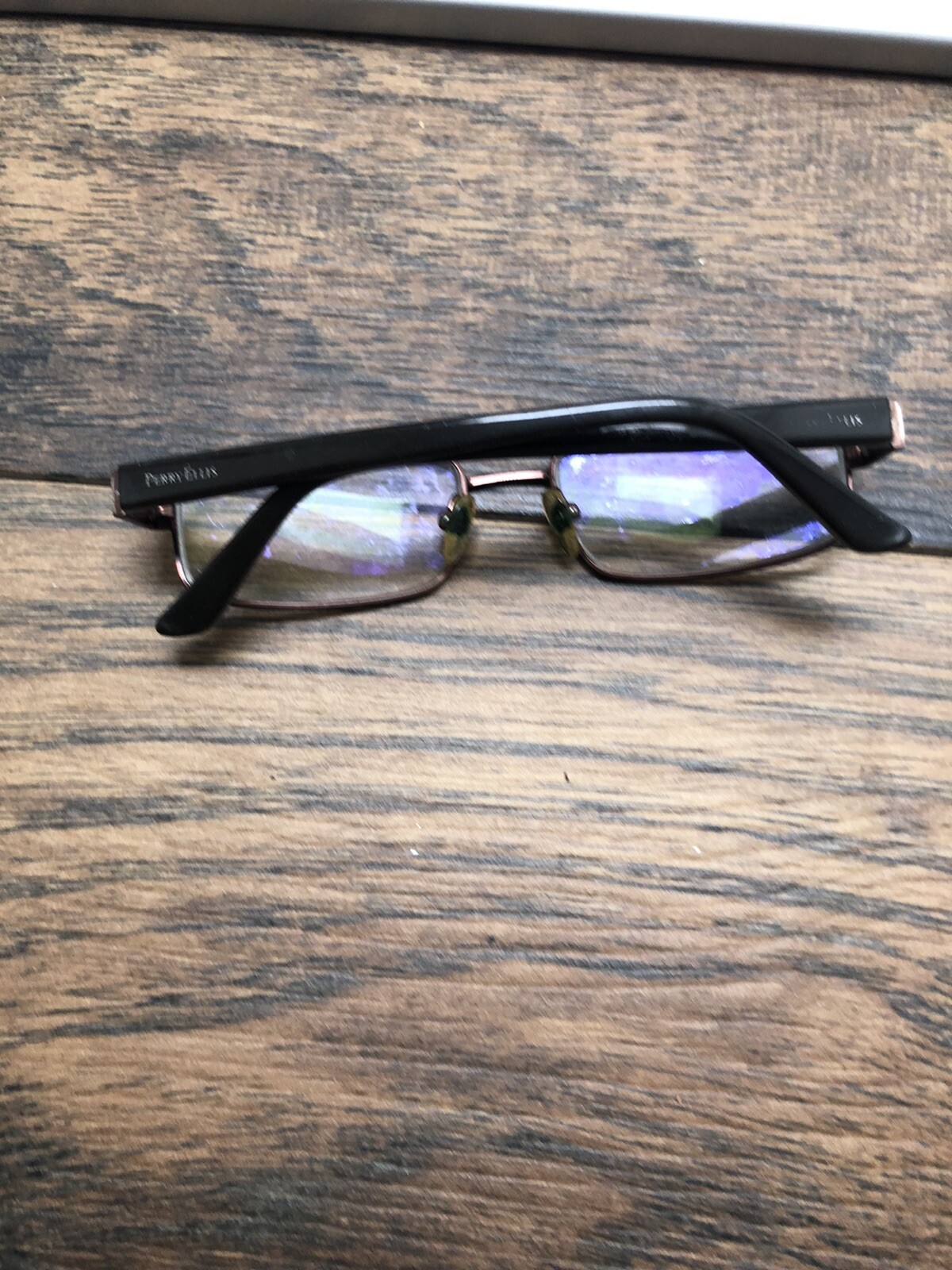 Perry Ellis 295-1 Glasses Rectangle Eyeglasses Sunglasses Frames 53-17-135 G200