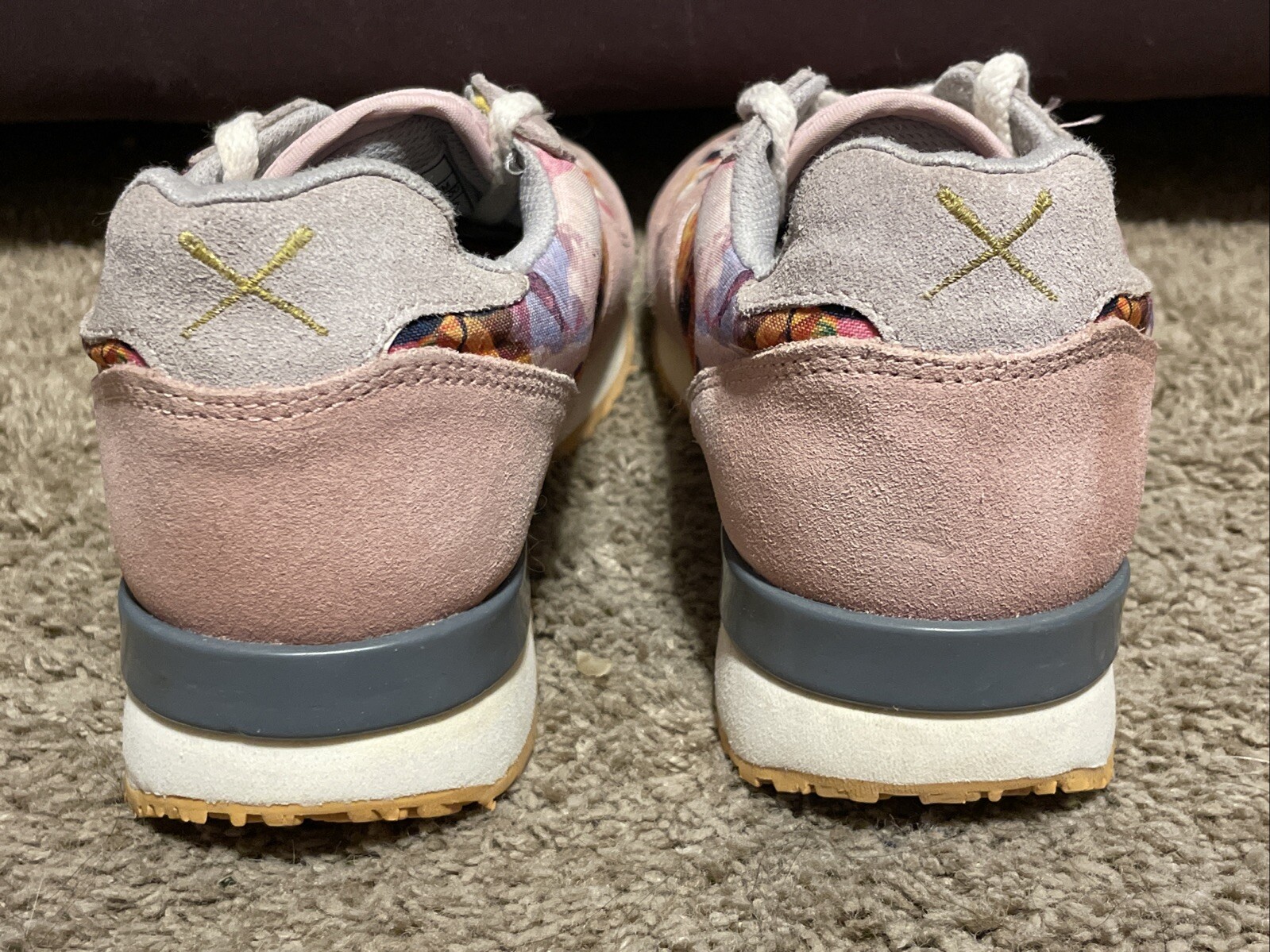 INKKAS Sneakers Women’s US W8/M6 Jogger Running Shoes Pink Lace-up