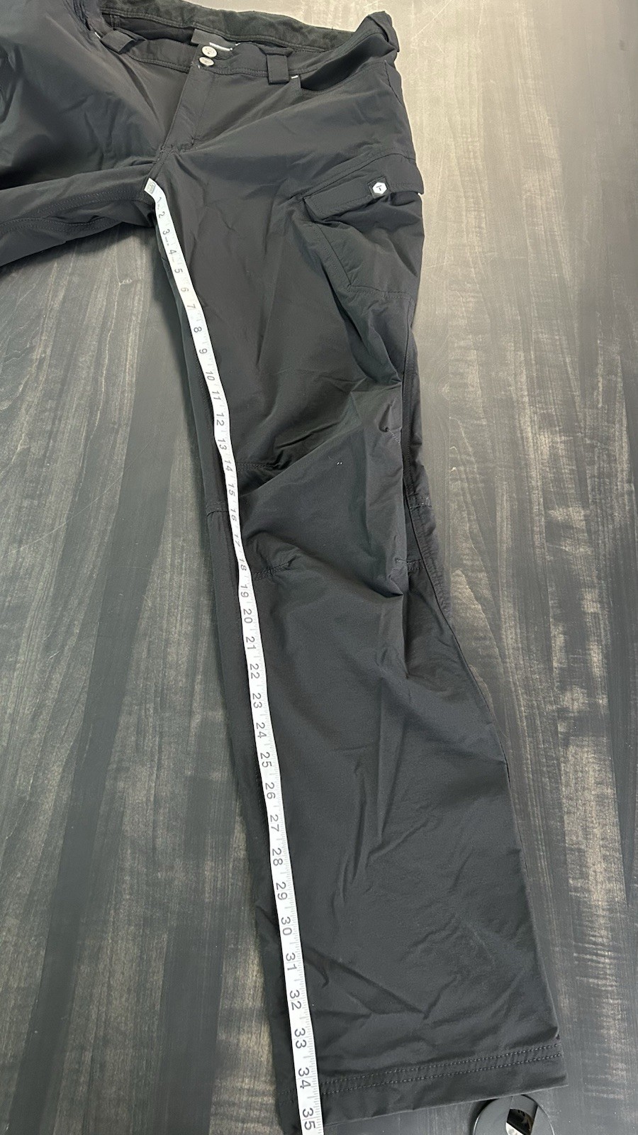 Truewerk T1 WerkPant 36×36 Black Performance Utility Cargo Tactical Activewear