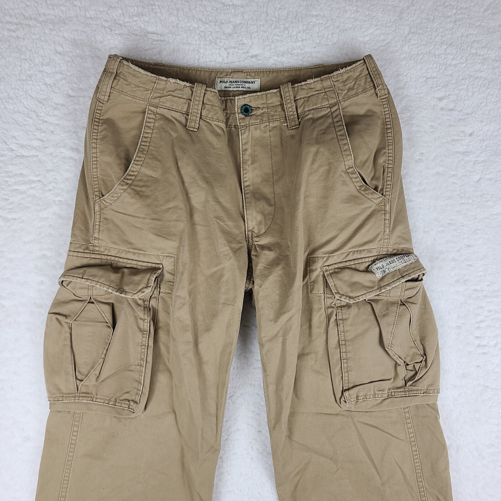 Polo Jeans Company Ralph LaurenPants Mens 31×32 Snap Military 1967 Vintage 31×30
