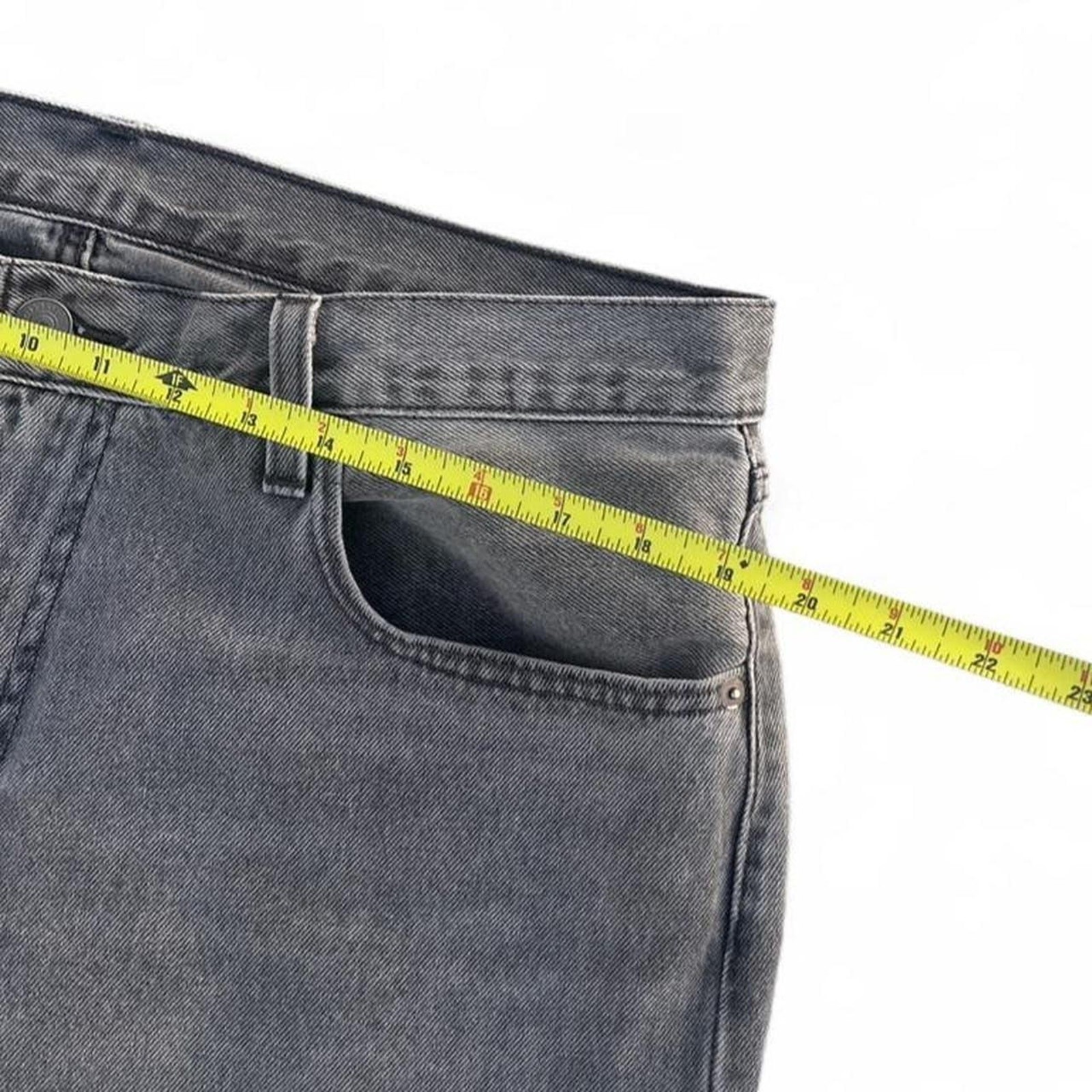 Levis 550 92 Relaxed Tapered Jeans Men’s 36×32 Gray Vintage Wash