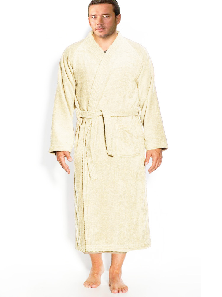 100% Cotton Terry Kimono Robe Towel Terry Bathrobe Unisex Kimono Terry Spa Cover
