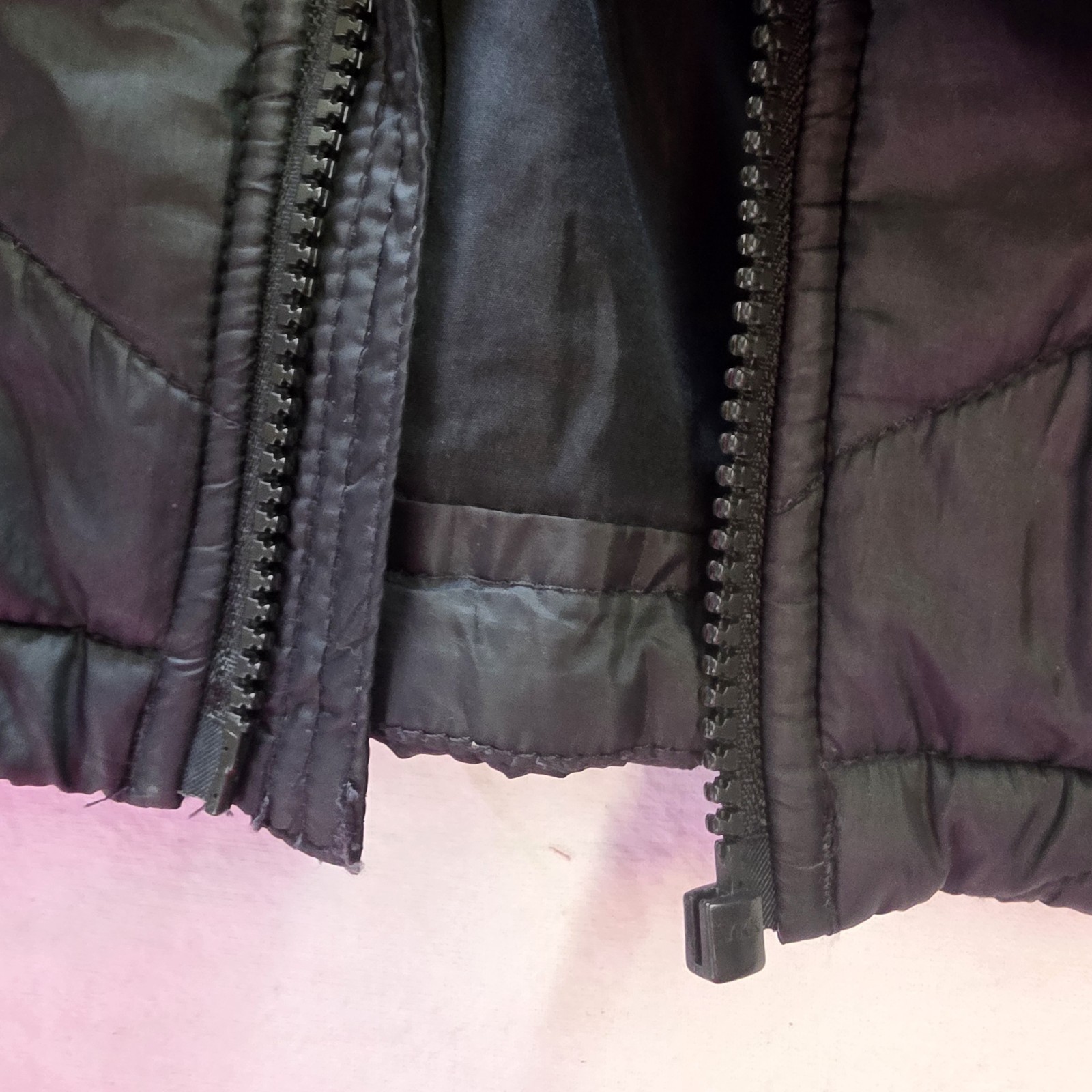 black Spyder women’s puffer jacket