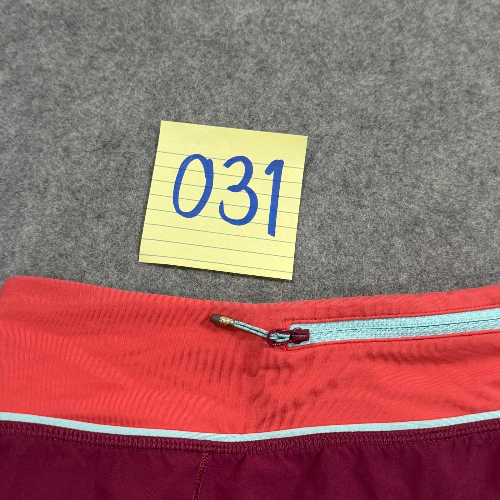 Lululemon Athletica Dashing Purple Alarming Tranquil Blue Run: Speed Shorts Sz 6