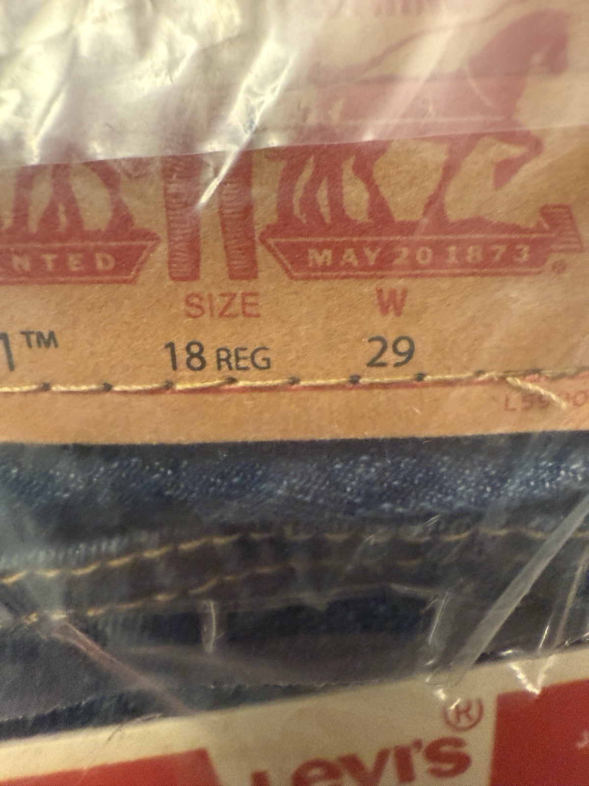 Levi’s Boy’s 511 Slim Fit Shorts Size 18 Regular 29 Waste Denim Distressed