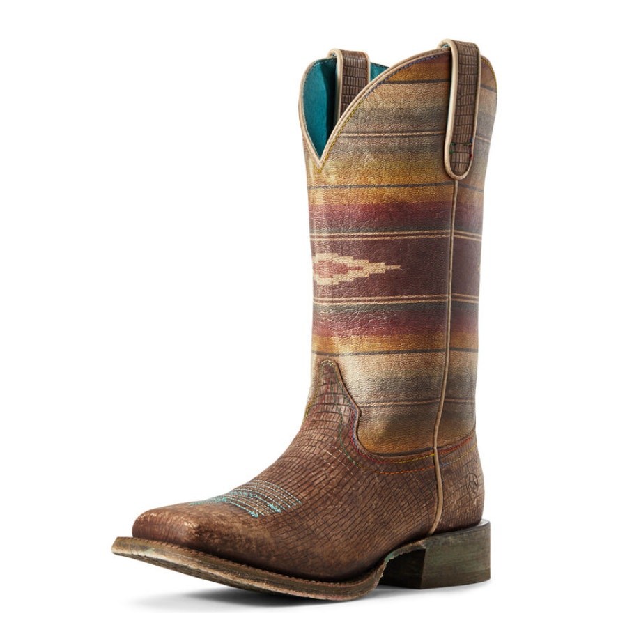 Ariat Circuit Savanna Western Mid-Calf Cowboy Boots Rodeo Women’s size 8.5