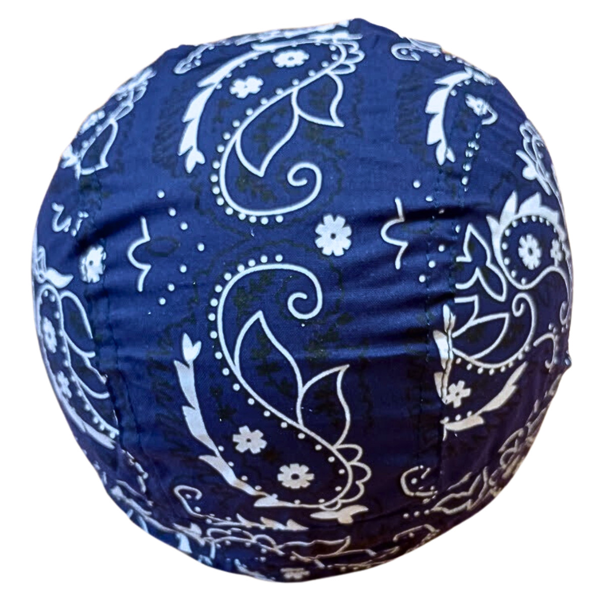 Blue Durag Skull Cap Head Wrap Biker Motorcycle Du Do Paisley Bandana Doo Rag