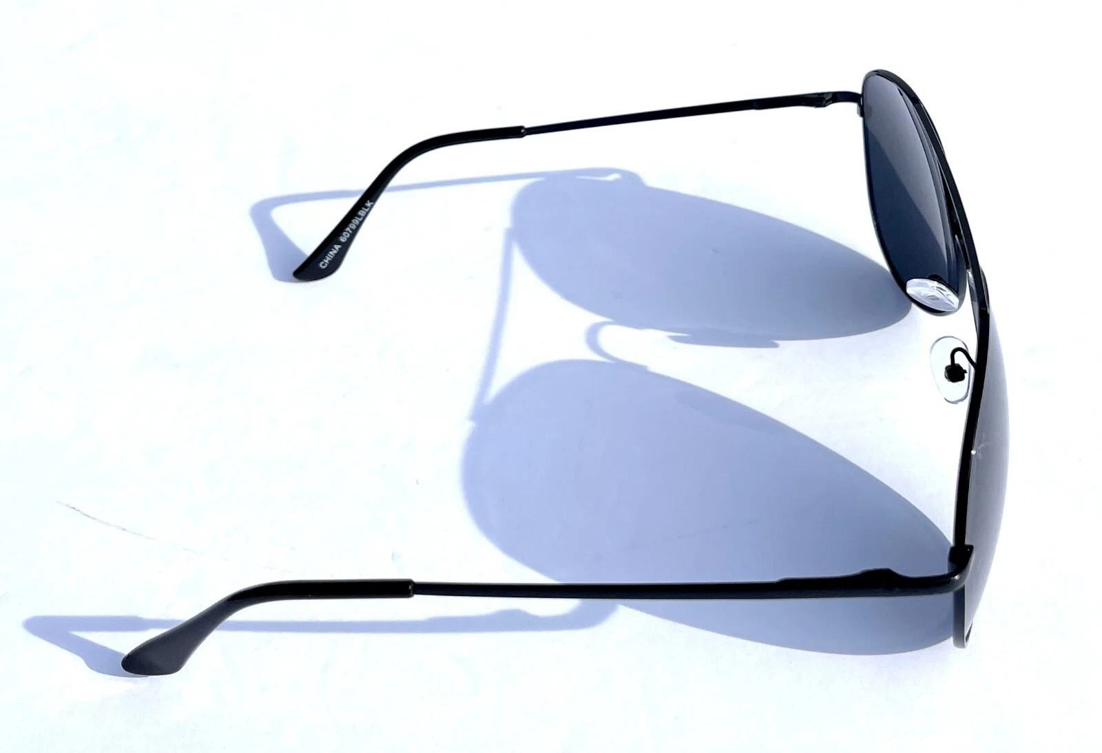 Spring Hinge Pilot Sunglasses Men Women Black Spring Hinge 100% UV 400 4 Pack