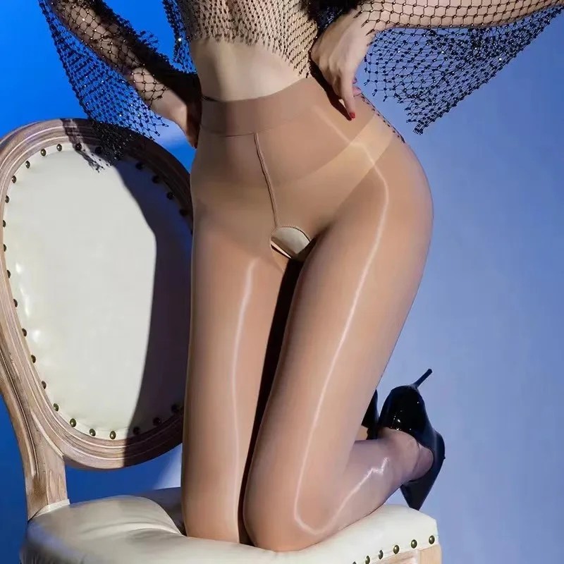 330lbs High Gloss Pantyhose Tights Elastic Oil Shiny Glossy Stockings Hosiery