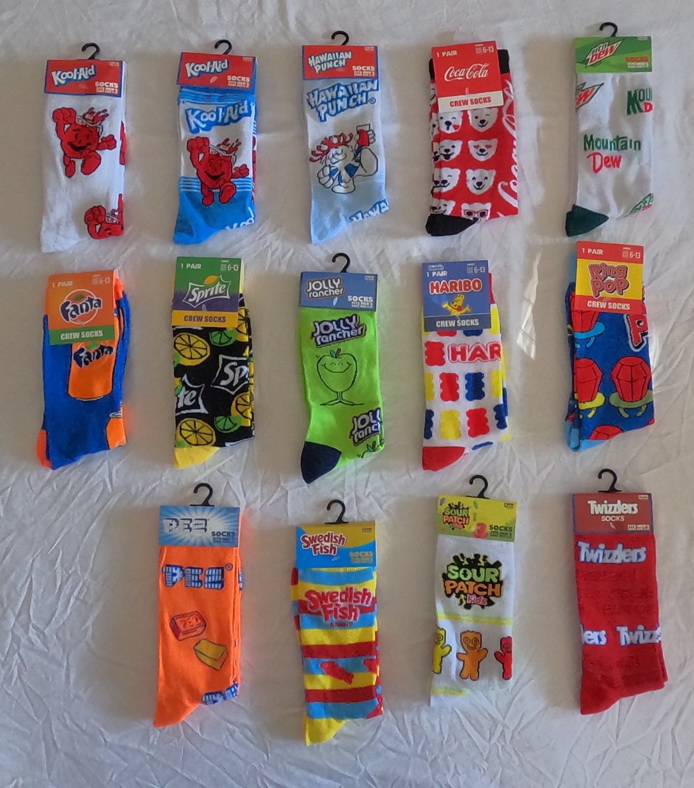 Odd Sox Crazy Funny Novelty Crew Socks Adult Men’s Women’s Size 6-12