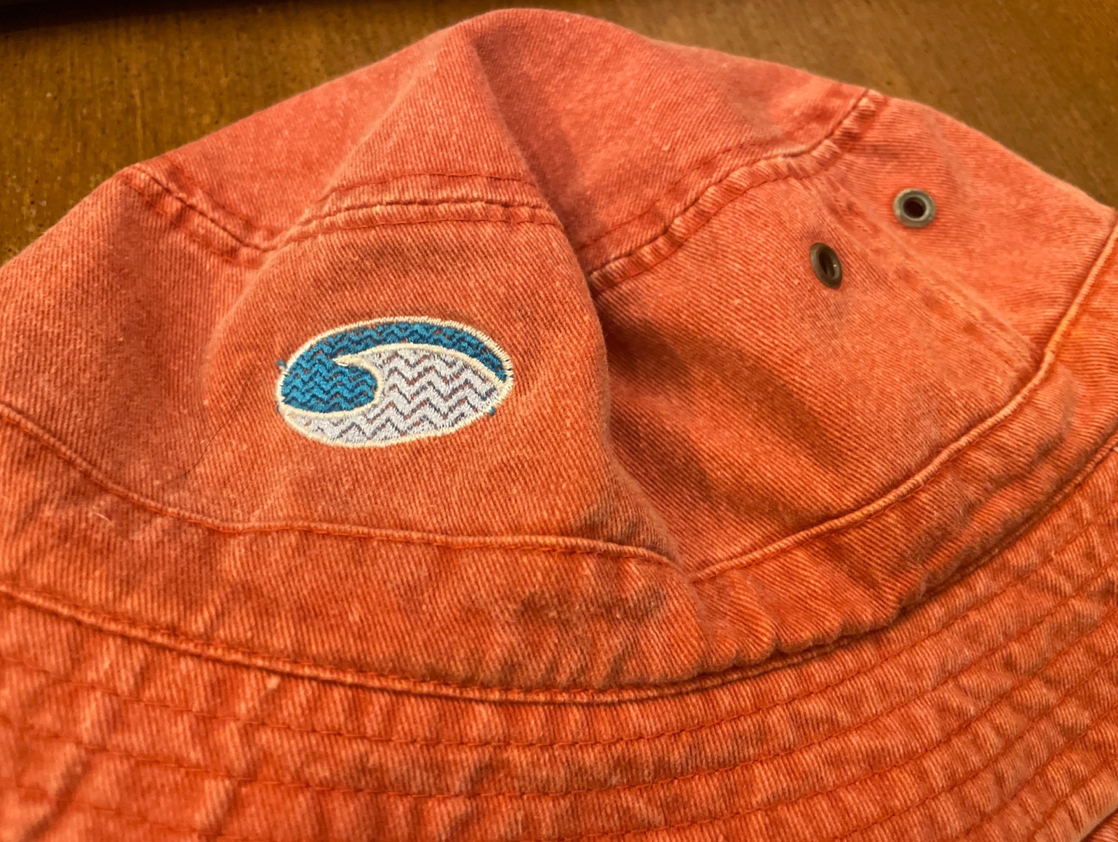 Riviera Maya Vintage Bucket Hat Wave Icon Washed Look Easy Going Relaxed Style