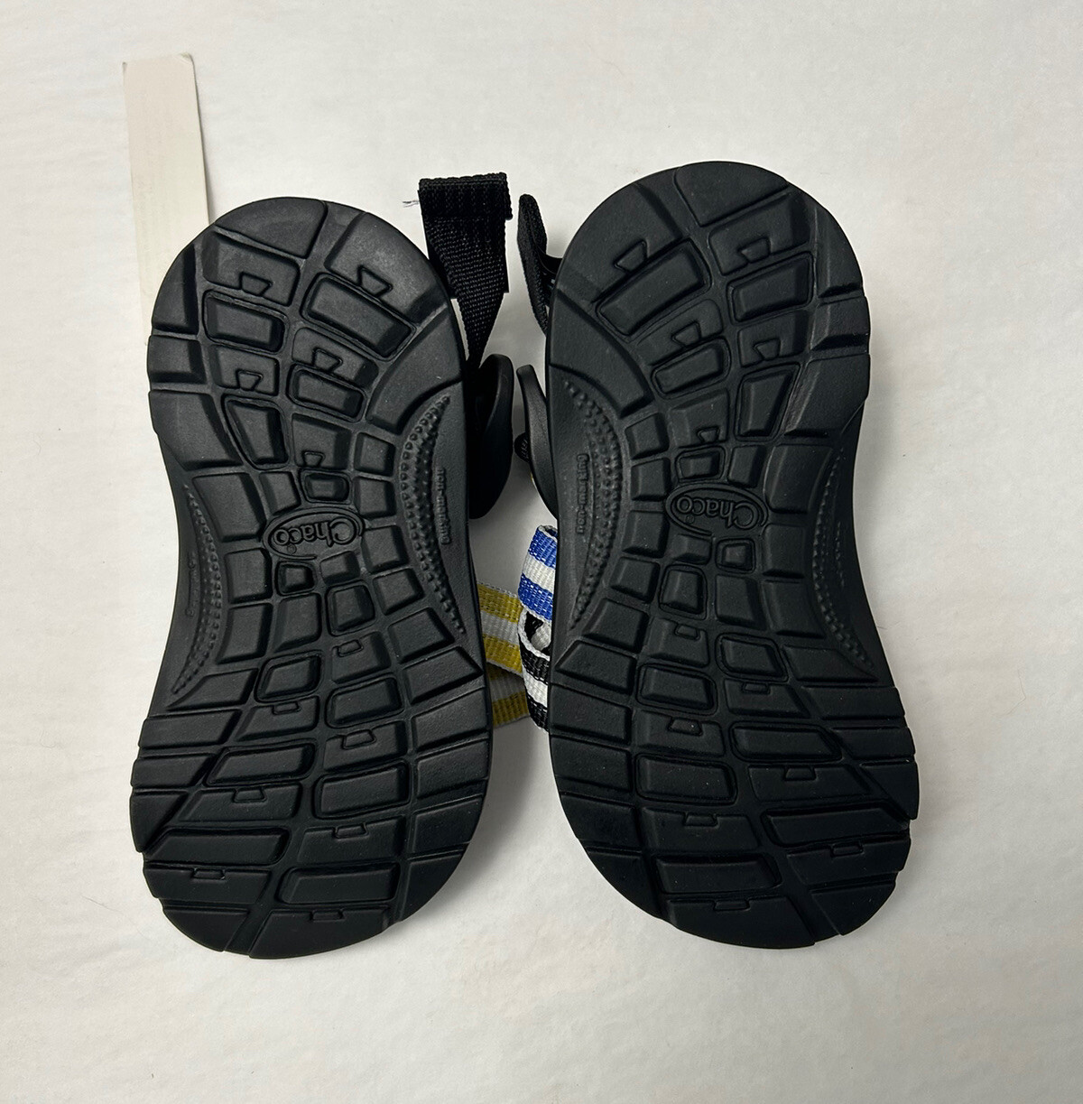 New Chaco Z1 Ecotread Unisex Kid’s Sport Sandals blue Yellow size Youth 10M