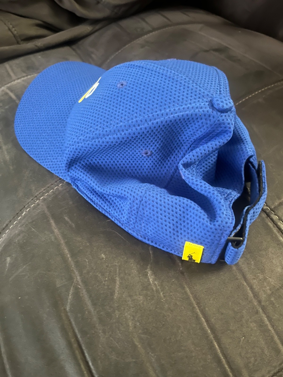 💥Polo RL blue & yellow sport cap rare!! 💥