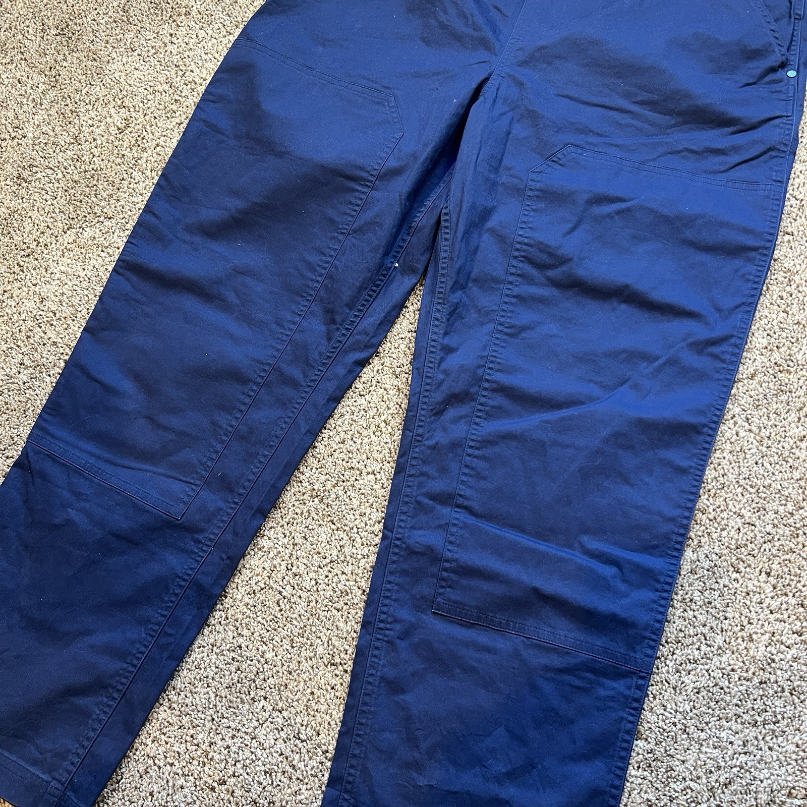 Stio Women’s Rivet Twill Regular Fit Overall CD4 Mountain Shadow XL x 28″ NWT