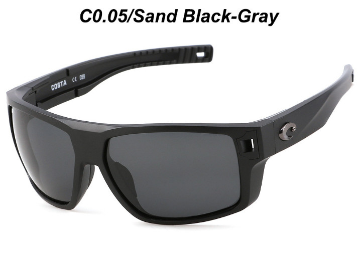 Costa Del Mar Tuna Alley Black-Gray PolarizedLens Sunglasses