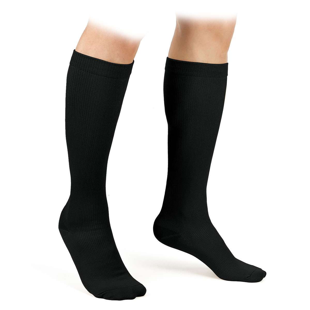 S M L XL 2XL 3XL 4XL Wide Calf Plus Size Compression Socks Women Men 20-30mmHg