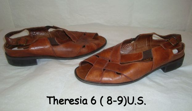 Theresia Mit losen Einlagen made in Germany Sandals marked size 6 ( U.S. 8-9)