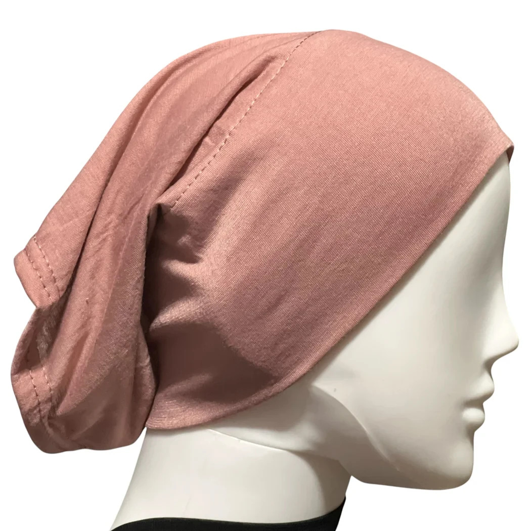 Cotton Hijab Undercap Stretch Cap Solid Color Breathable Inner Scarf 30+ Colors