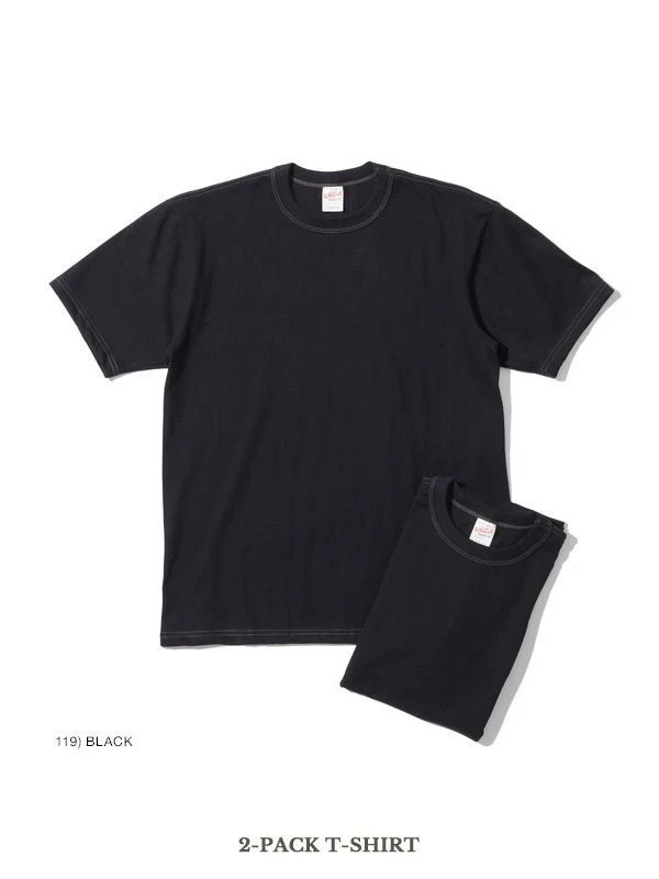Whitesville 2-PACK T-SHIRT Toyo enterprise New WV73544 Made in Japan