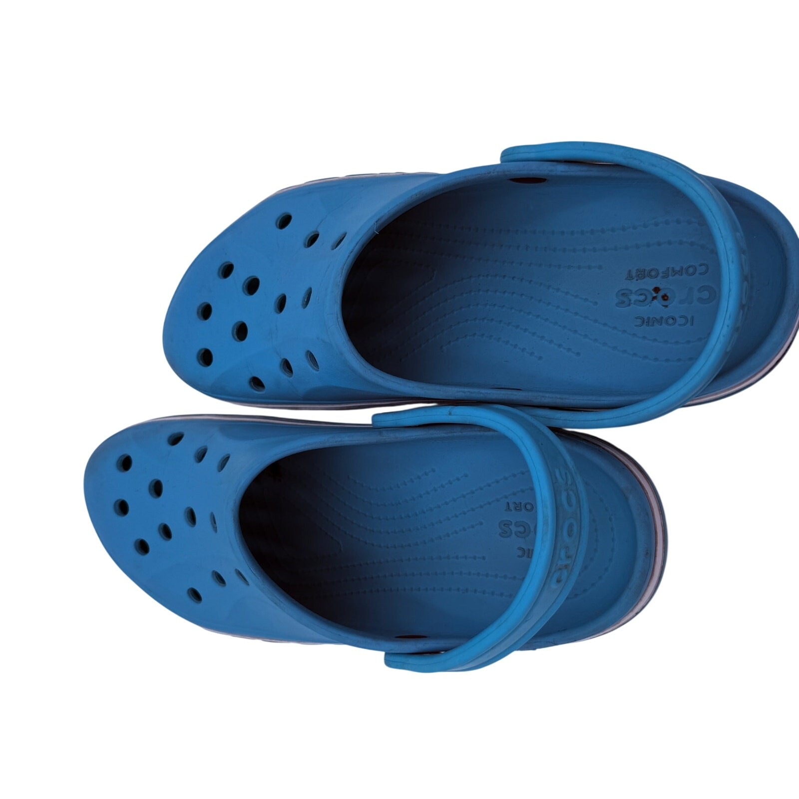Crocs Men’s Bayaband Turquoise Blue Clogs Sandals Size 13