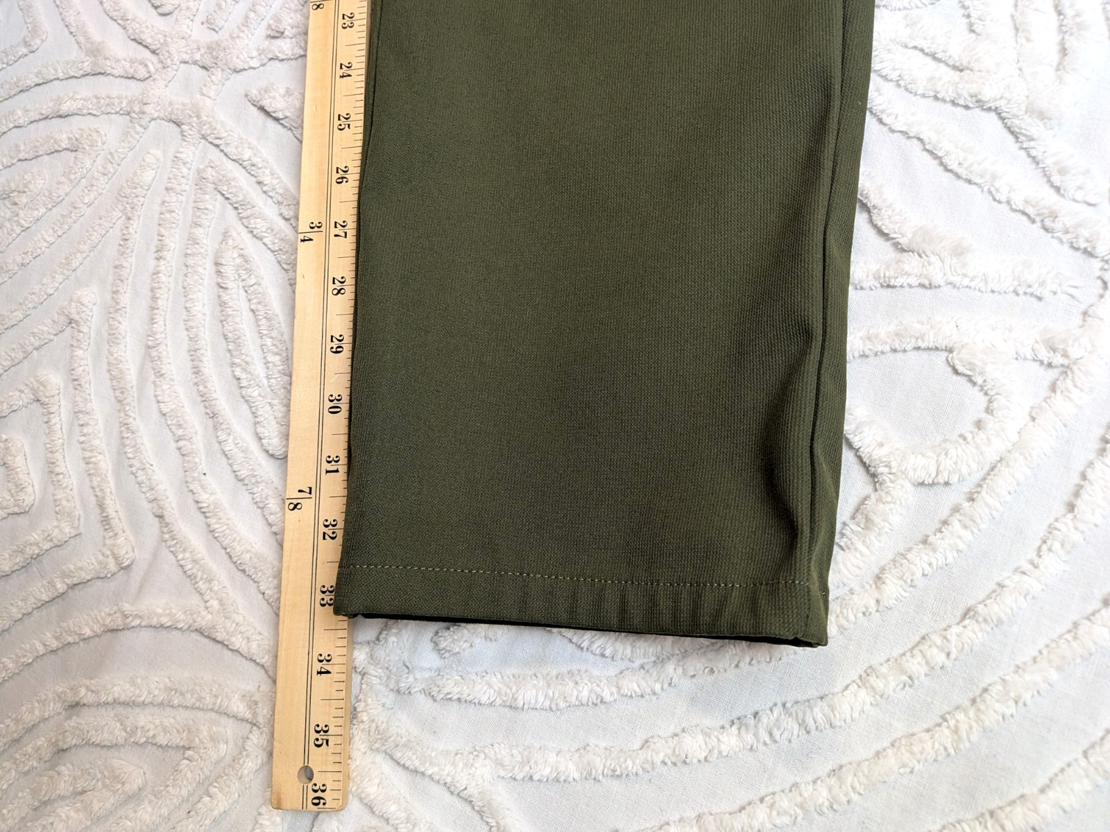 Truewerk EDO Werkpant Men’s 40×33 Green Pants Technical Performance Work 40 Long
