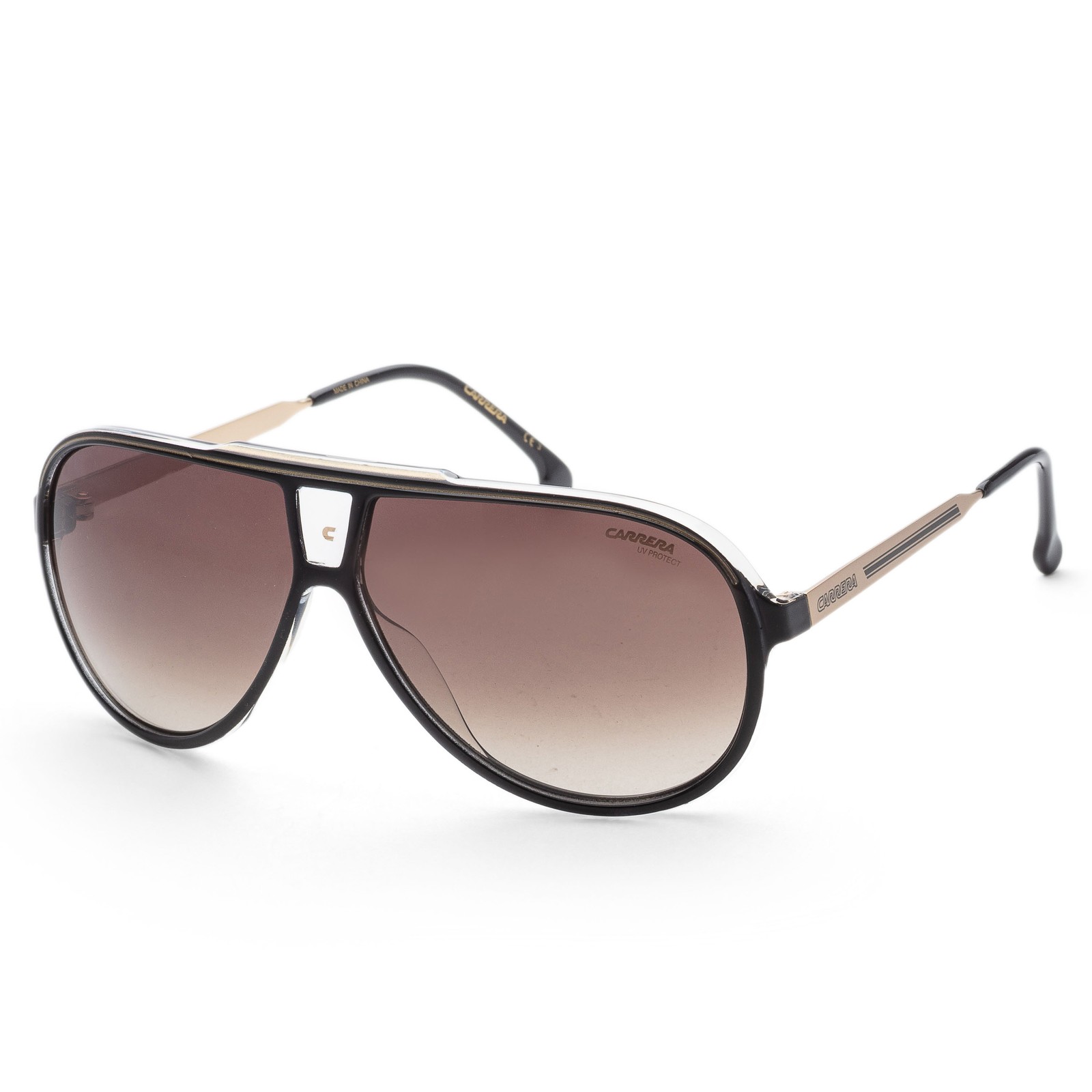 Carrera Men’s 63mm Black Gold Sunglasses CA1050-S-2M2-HA
