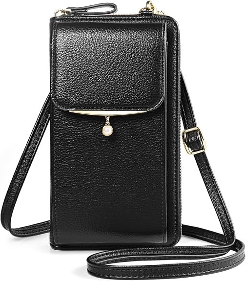 Cell Phone Purse Crossbody Bag with Card Slots for Women Compatible