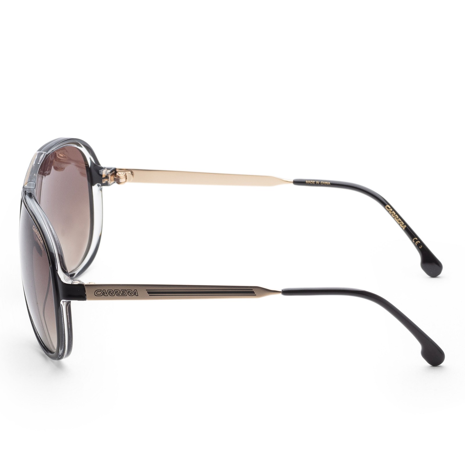 Carrera Men’s 63mm Black Gold Sunglasses CA1050-S-2M2-HA