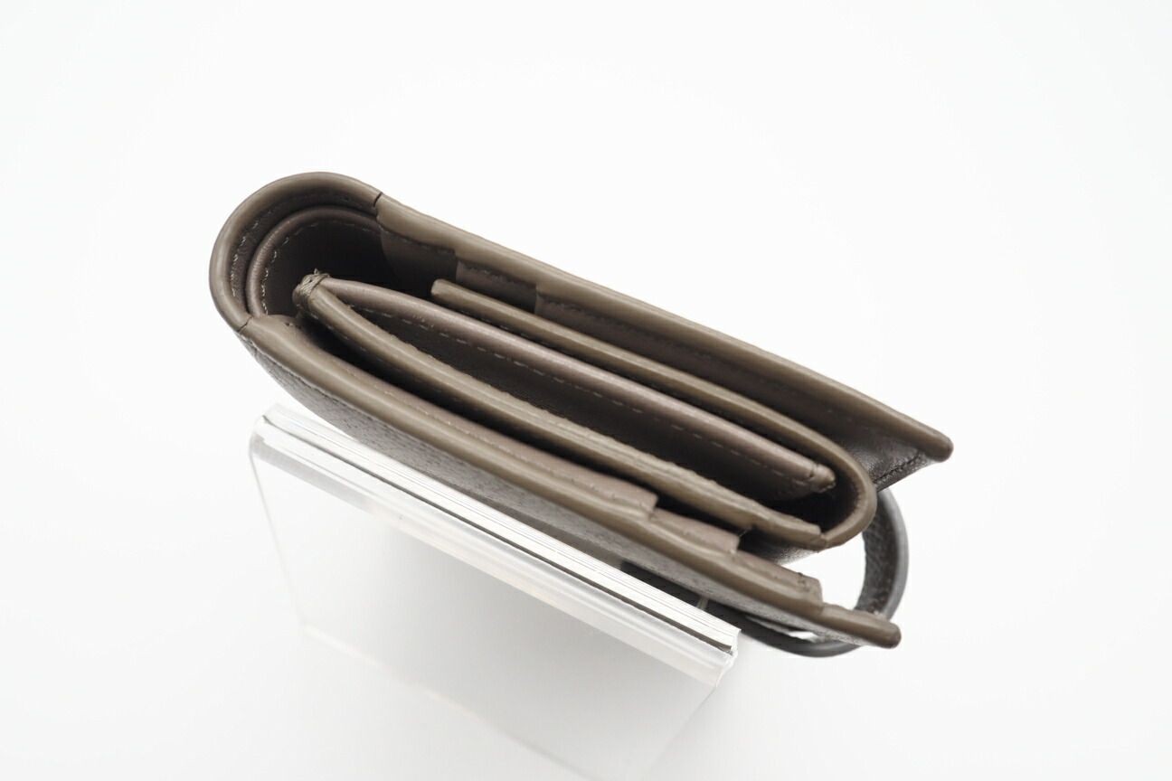 Returns accepted within 3 days CELINE Celine Leather Small Strap Wallet Bicolor