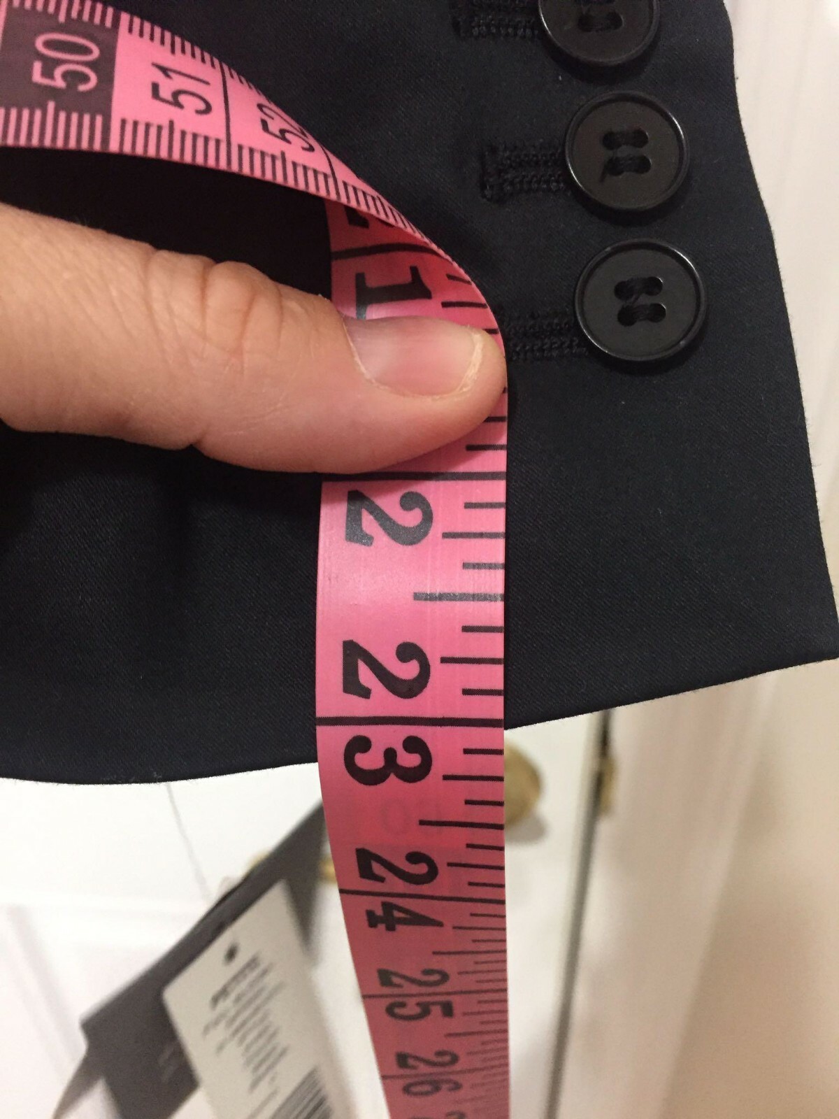Kate Hill Women’s Single Button Black Blazer Natural Blend Sz 6 Petite MSRP $120