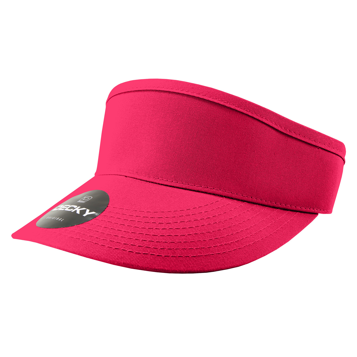 2/3/5/10 Pack Of Decky Unisex High Profile Cotton Visors – 3015