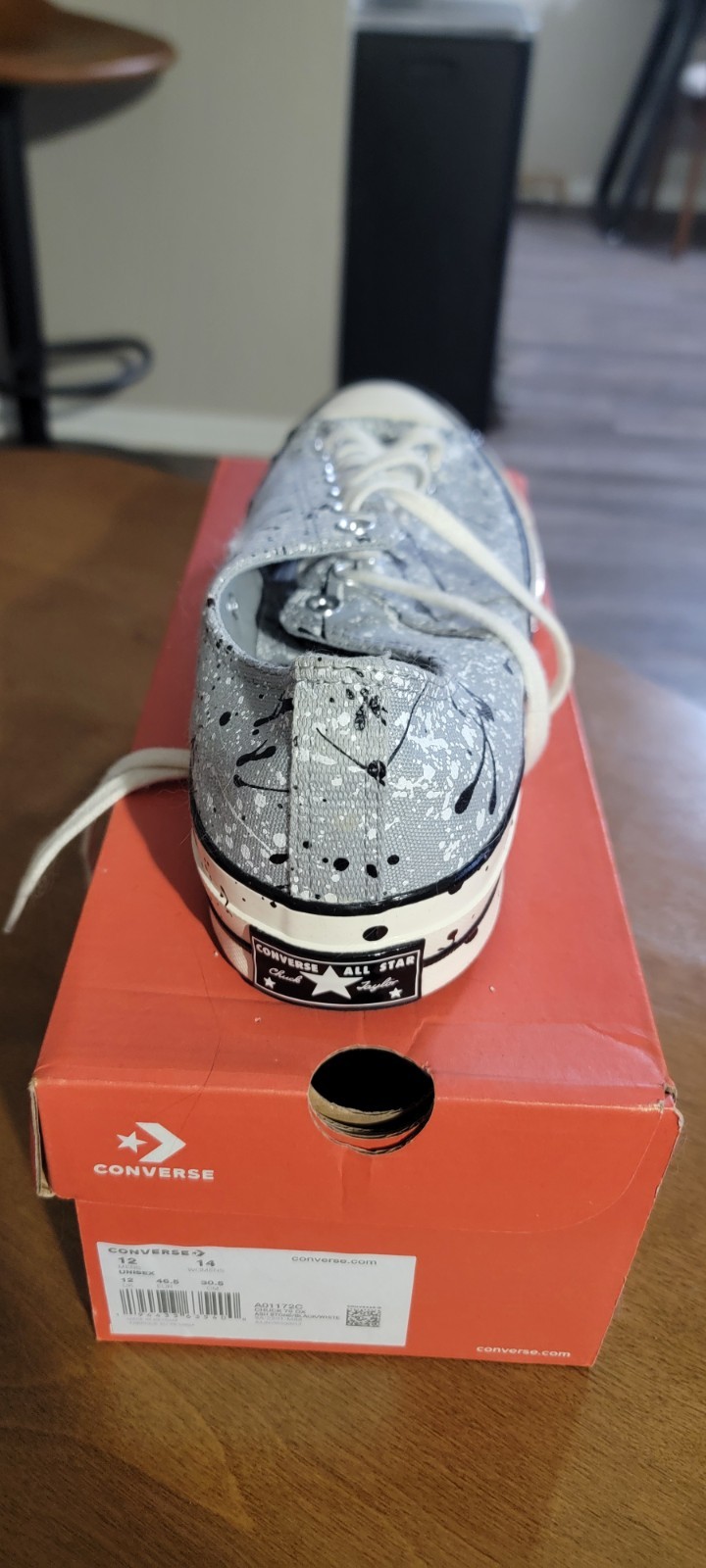 Size 12 – Converse Chuck 70 Low Archive Paint Splatter