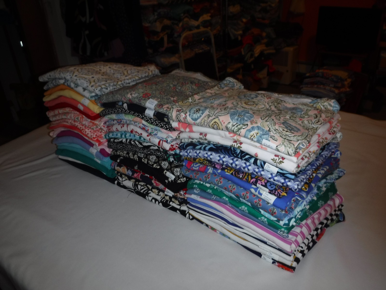 Size Plus Short Sleeve Women’s T-Shirts ,3X,2X,1X,0X,Croft & Barrow Multi Color