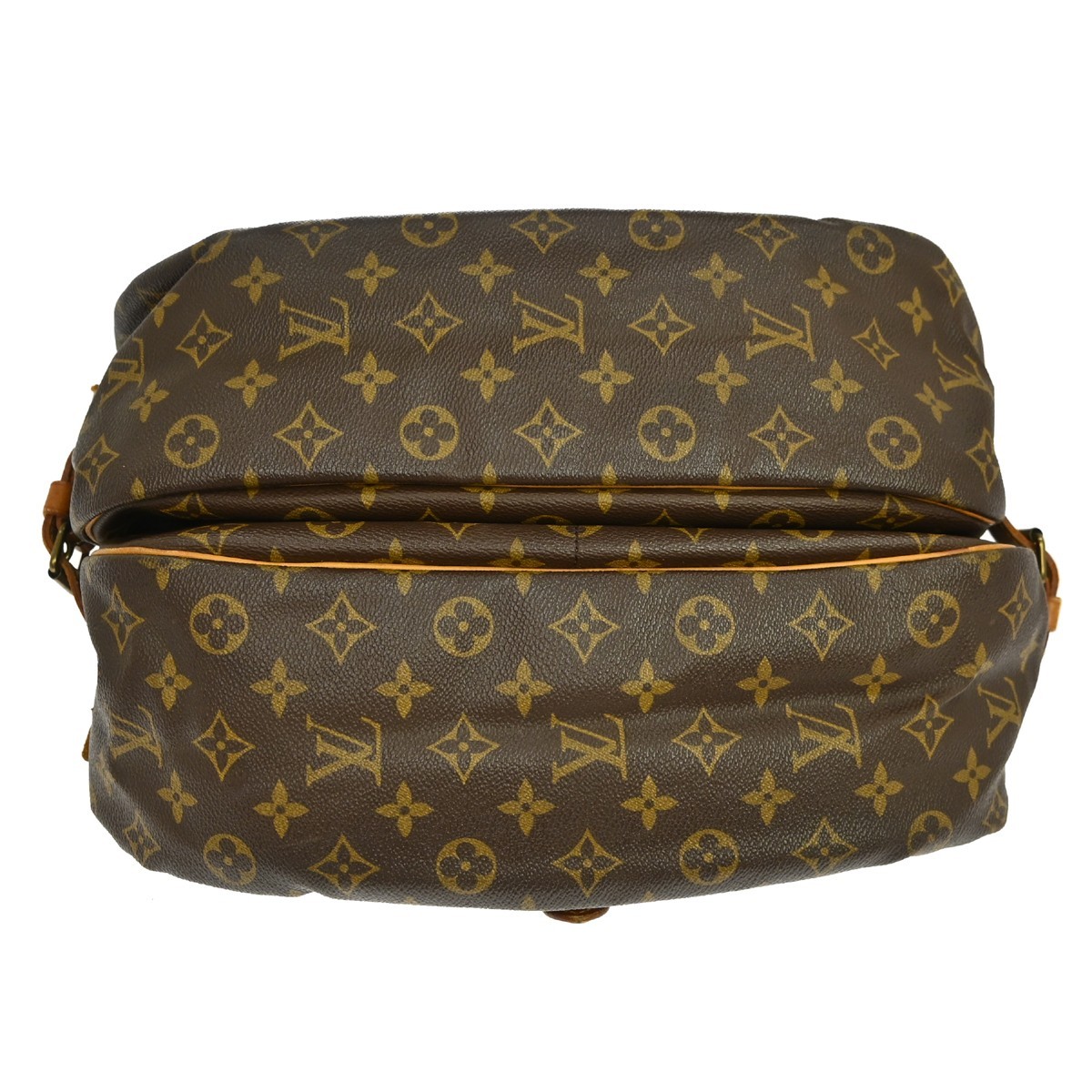 Best06 LOUIS VUITTON SAUMUR 35 SHOULDER BAG MONOGRAM M42254 8905VI RQ01933