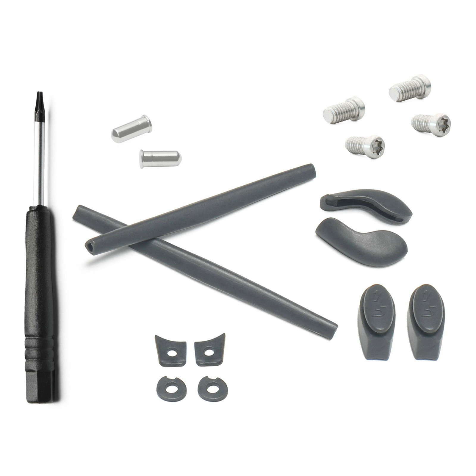 Replacement Rubber Kits Ear Socks Nose Pads Pin Rivet Screw for Oakley Juliet