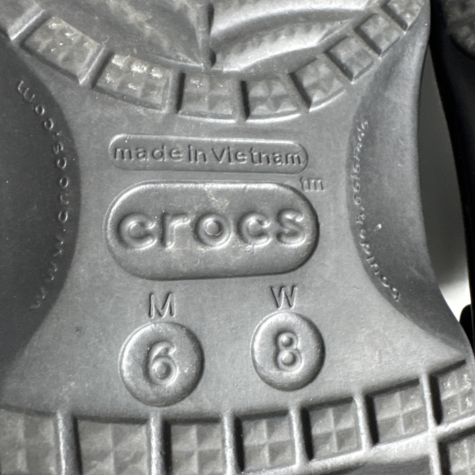 NEW without Tags Dual Crocs Comfort Black Shearling Padded Mules W 8/ M 6