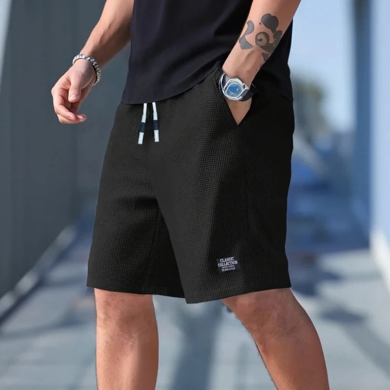 2026 New Men’s Shorts Casual Pants Beach Fitness Gym Sports Stylish Fabric Gift