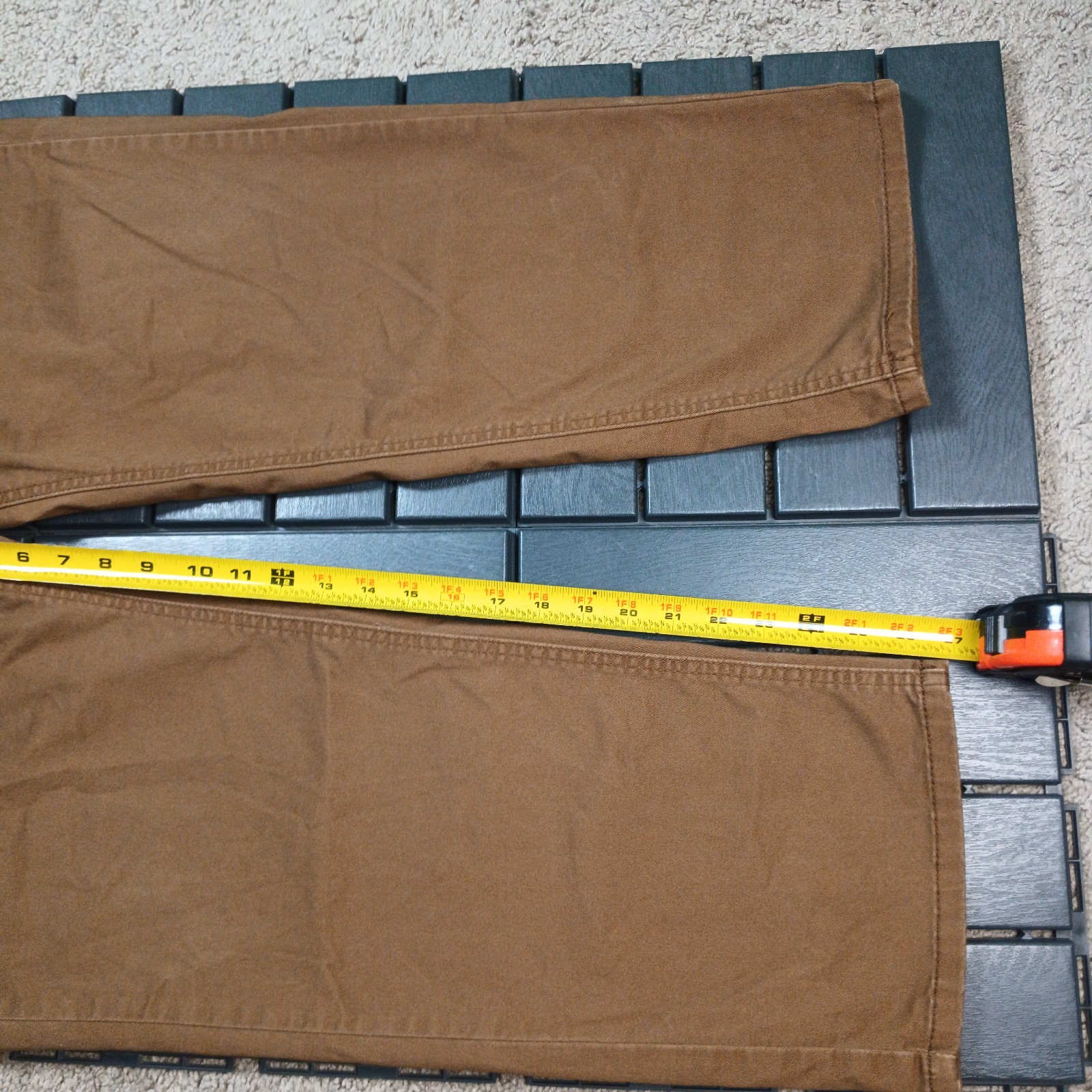 Levis 541 Men All Seasons Tech Pants 40X30 Brown 5 Pockets Red Tab Stretch PB83